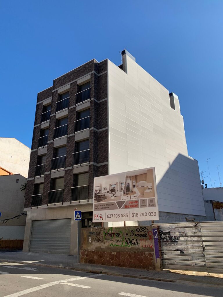 Edifici plurifamiliar de 6 habitatges a Mataró | Chacosa Construccions