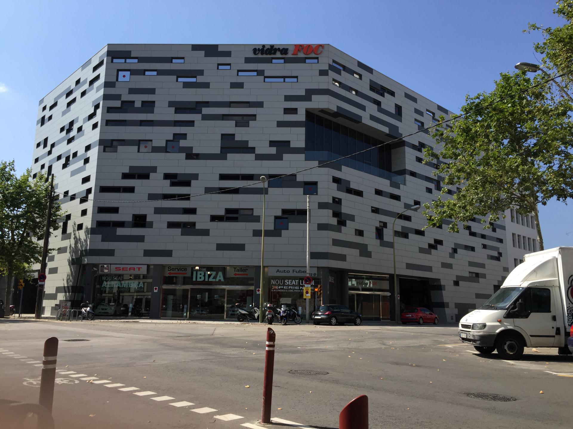 projecte nau industrial vidrafoc a Barcelona | Chacosa Construccions